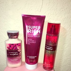 Bath and Body Works A Thousand wishes Set